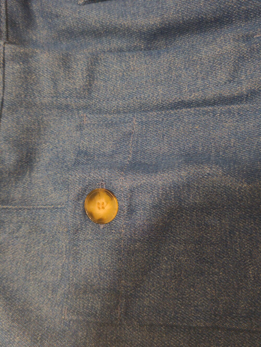 Sezane Emilio Blue Denim 38 NWT - Picture 4 of 6
